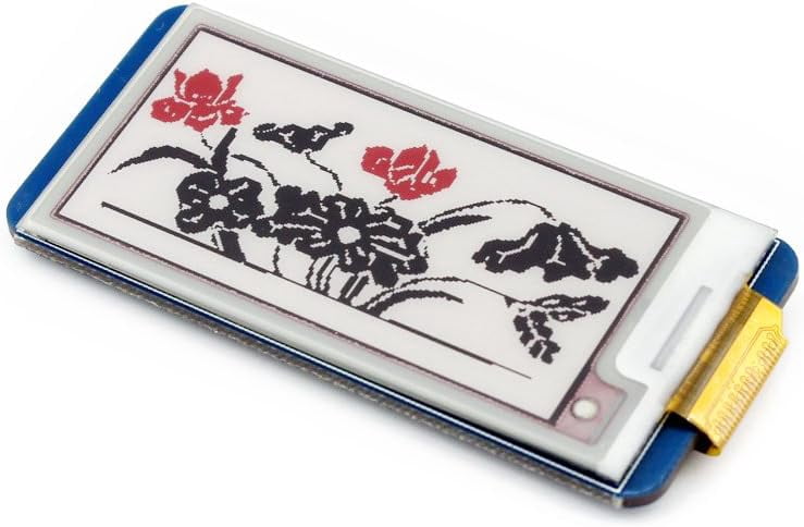 Tri-Color 2.13inch E-Ink Display Module Three-Color Resolution 212x104 3.3v E-Paper Electronic Screen Panel with Embedded Controller SPI Interface Fits /Arduino/STM32/Jetson Nano