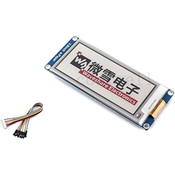 Tri-Color 2.9inch E-Ink Display Module Resolution 296x128 3.3v E-Paper Electronic Screen Panel Three-Color SPI Interface for /STM32/Arduino/Jetson Nano