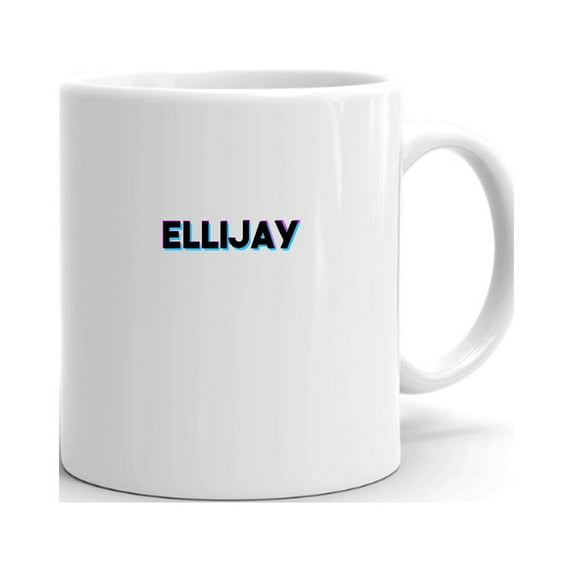 Tri Color Ellijay Ceramic Dishwasher And Microwave Safe Mug By Undefined Gifts