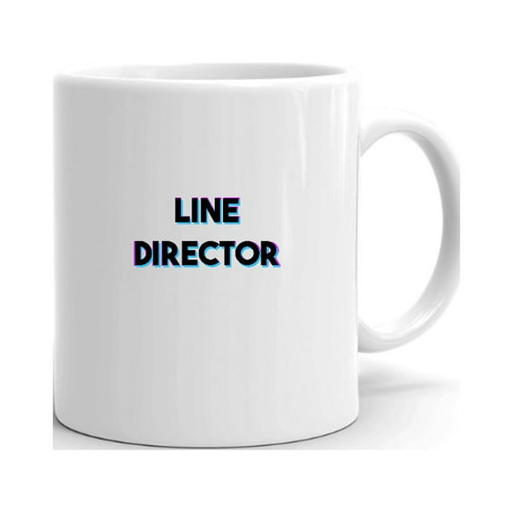 Tri Color Line Director Ceramic Dishwasher And Microwave Safe Mug By Undefined Gifts