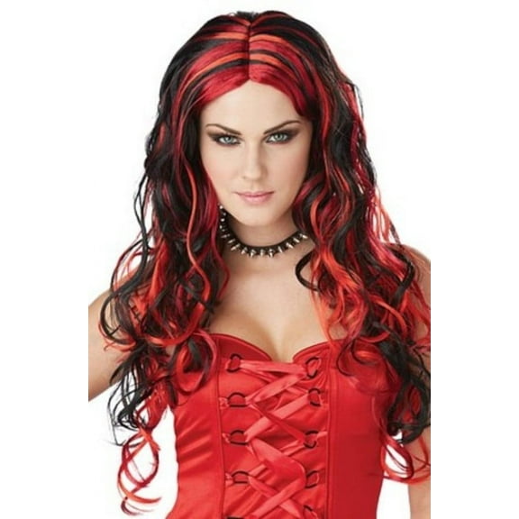 Tri Color Wig 70785 by California Costumes Multi Color