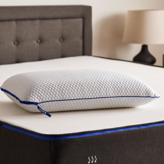 Tri-Comfort Cooling King Pillow - Adjustable Support & Firmness - Cooling Cover - Pressure Relief - Helps Reduce Neck Pain - Premium Memory Foam & Microfiber Down Alternative
