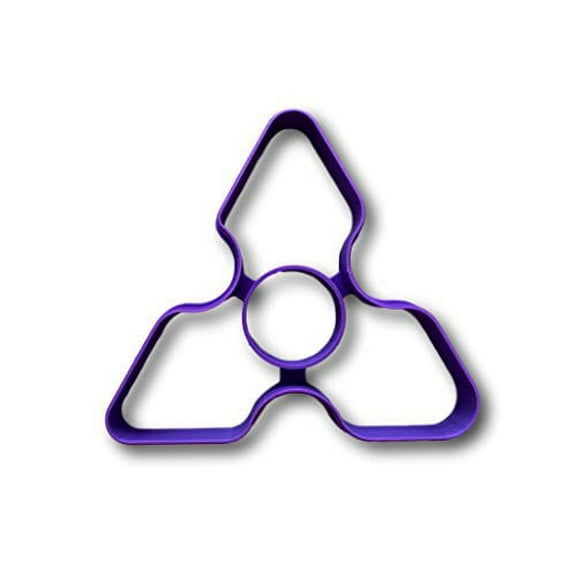 Tri Fidget Cookie Cutter (2")- Fast Shipping - Sharp Edges - Exceptional Quality