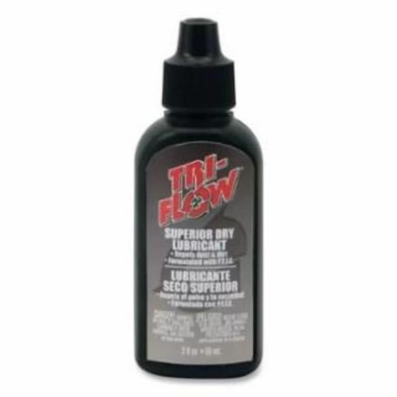 Tri-Flow 425-TF21013 2 fl oz Superior Dry Lubricant - Squeeze Bottle with Drip Drop Applicator - Pack of 12