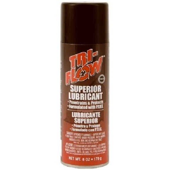 Tri-Flow 20005TF 6 oz Aerosol Lubricant - Quantity 9 Cans