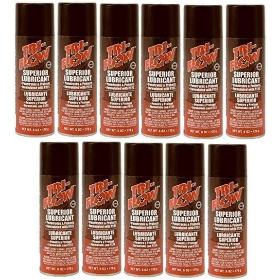 Tri-Flow 20005TF 6 oz Aerosol Lubricant - Quantity11 Cans