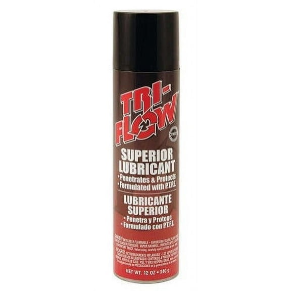 Tri-Flow 20006TF 12 oz Can of Penetrating Lubricant With PTFE - Quantity of 3