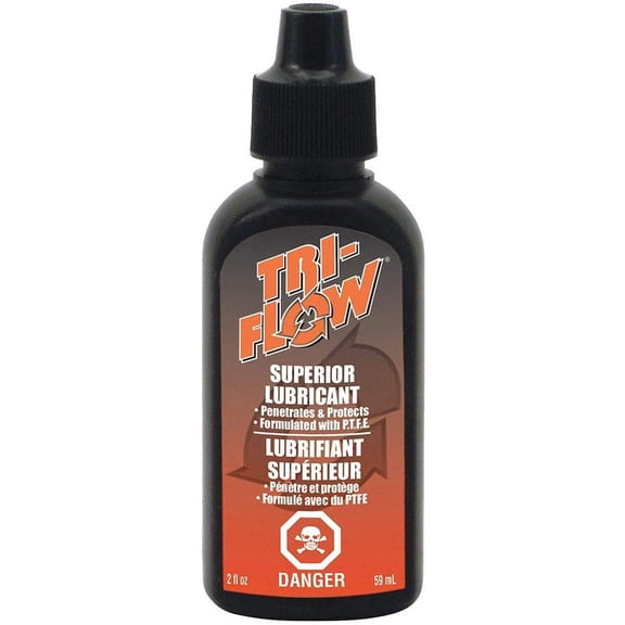 Tri-Flow TF21010-1 Machine & Tool Lubricant Dropper Bottle, 2 oz - Brown