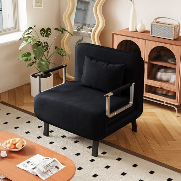 Tri-Fold Convertible Sofa Bed / Practical Solution for Small Bedroom