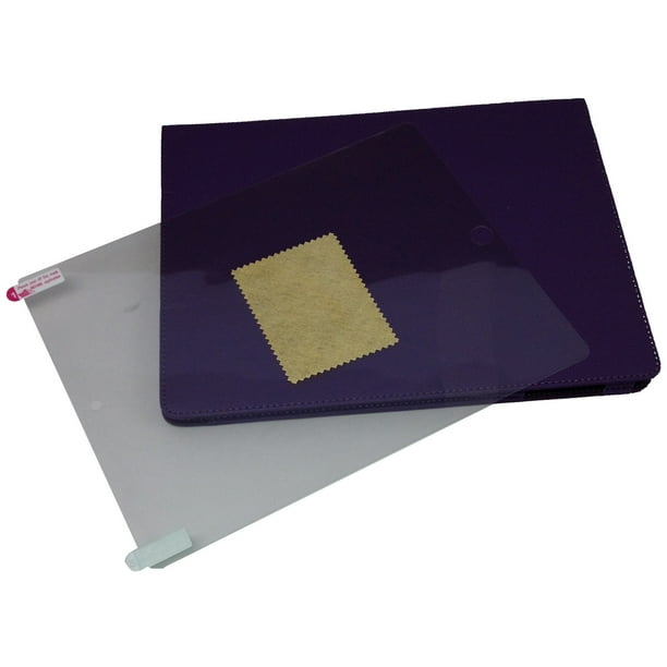 TriFold Folio Case Bundle with Screen Protector for iPad 3 and 4