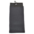 thumbnail image 1 of Tri-Fold Golf Towels, Waffle Pattern Towels Soft Fiber Strong Water Absorption with D Clip for Golf Lovers, 1 of 2