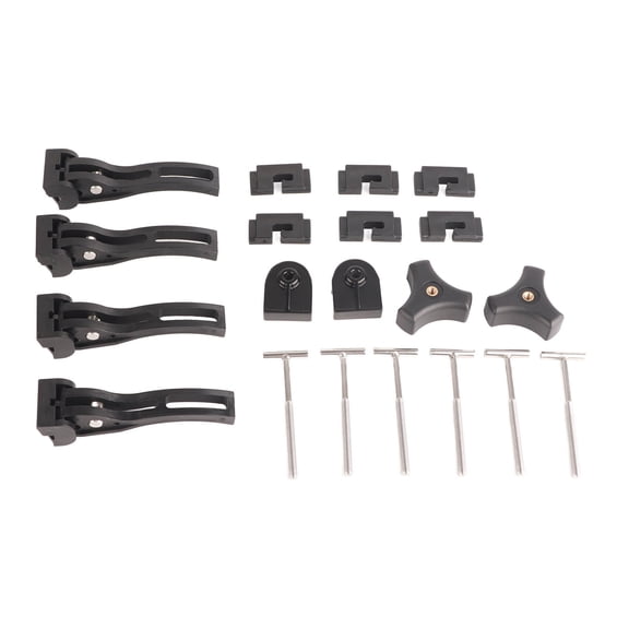 Tri Fold Tonneau Cover Clamp Kit, Direct Replacement Tonneau Cover Clamp Universal Fitment Wear Resistant Strong Construction For Tri Fold Tonneau Cover