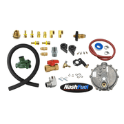 Tri-Fuel Propane Natural Gas Conversion Fits Honda EU7000iS Ball Valve Bulkhead