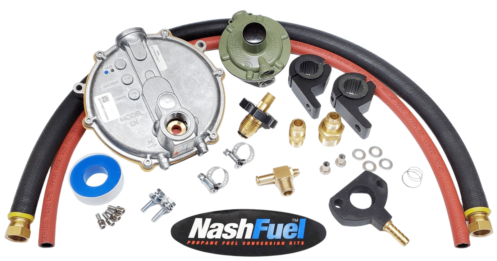 Tri-Fuel Propane Natural Gas Fits Kohler 5200W 6.4 PRO CH395 Alt Fuel