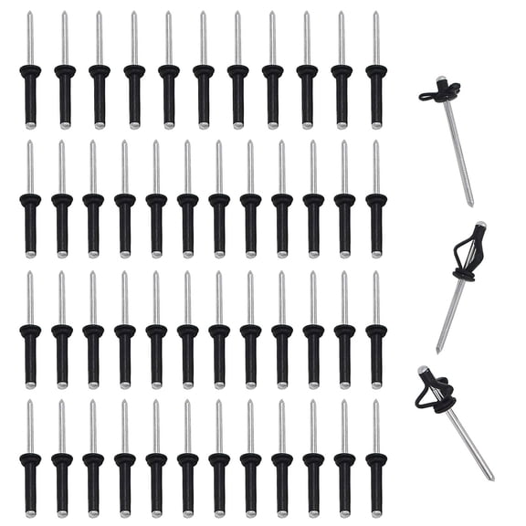 Tri-Grip Rivet Blind Rivets Assortment Kits Long Grip Tri-Grip Rivets Aluminum Alloy Tri-Fold Tri Bulb Mounting Rivets