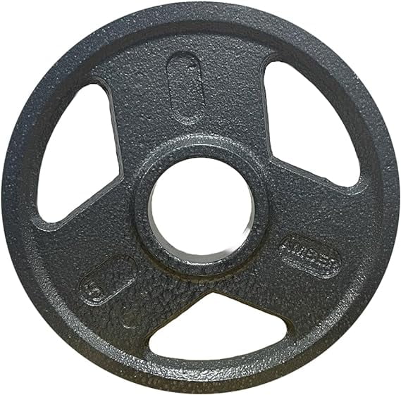 Tri-Grip Weight Plates Durable Cast Iron For Versatile Strength ...