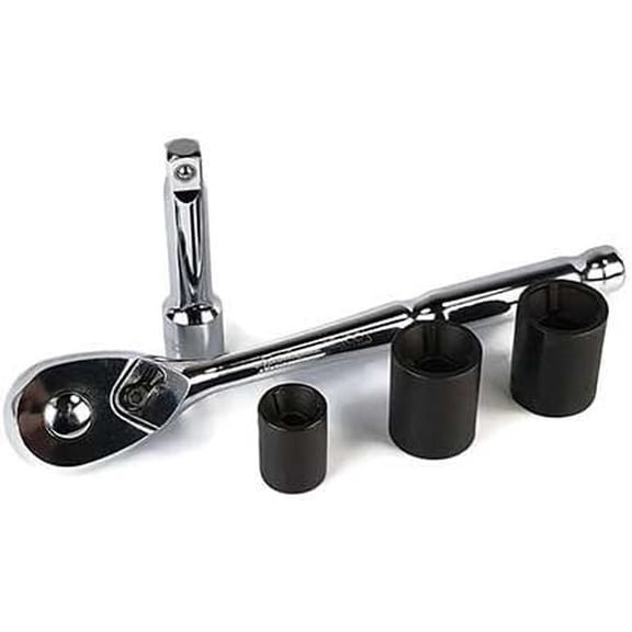 Tri Groove Socket Driver Set with Ratchet and Extender - Includes #20, #30 and #40 Driver Sockets$$Tools & Hardware Other