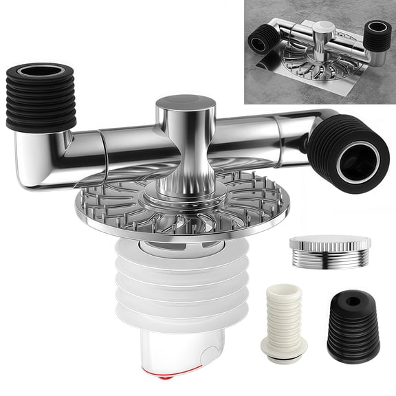 Tri-Head Drainage Pipe System - Durable Material for Efficient Water Flow