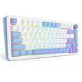 thumbnail image 1 of Redragon Three-mode 75% Gasket Mechanical Keyboard 81-Key – Customizable RGB, Multi-Function Knob, Dragon Yin Axis Hot-Swap Support, 1 of 8