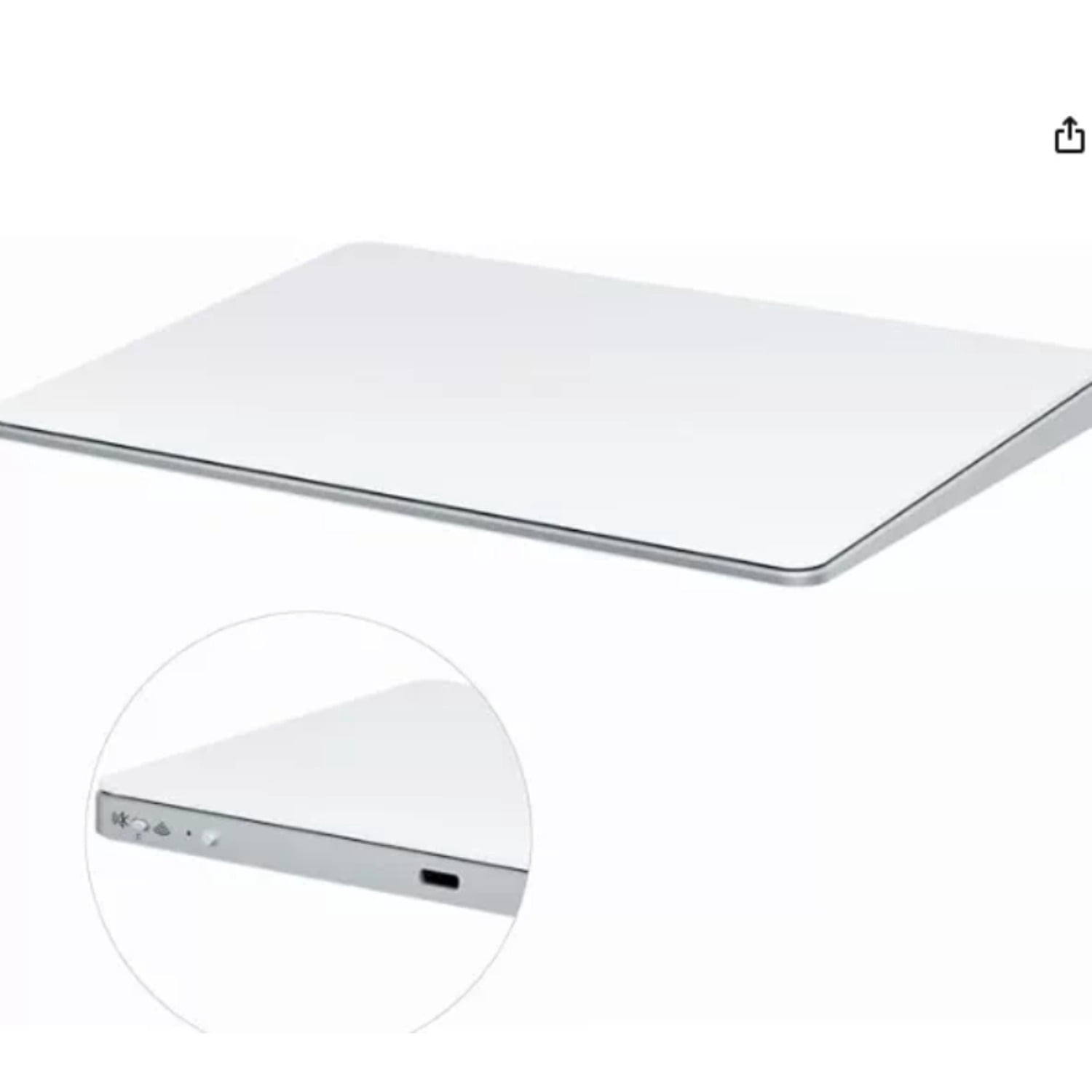 Tri-Mode Multi-Gesture Trackpad, Rechargeable Bluetooth Wireless Touchpad Mouse for Laptop IPad Windows ForMac