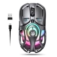 thumbnail image 1 of Tri-Mode Wireless Gaming Mouse – 2.4G / Bluetooth / USB-C, 12800 DPI, 6 RGB Backlit, 73g Ultra-Light, 2000Hz Polling Rate, 400mAh Rechargeable, for PC / Mac / Laptop, 1 of 8
