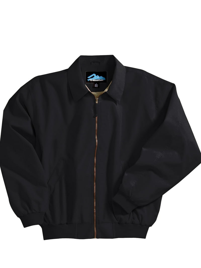 Tri-Mountain Achiever 6000 Microfiber jacket, X-Large, Black