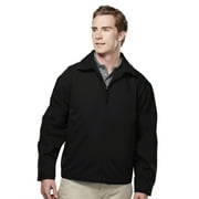 TRI-MOUNTAIN Avenue 2990 soft twill polyester jacket, X-Large Tall, Black