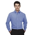 thumbnail image 1 of Tri-Mountain Convention 860 Mini-Houndstooth Pattern Shirt, 6X-Large, Light Blue, 1 of 2