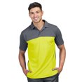 thumbnail image 1 of Tri-Mountain Dimension K017 Mens Polyester Shirt - Gray/Lime Green - X-Large, 1 of 1