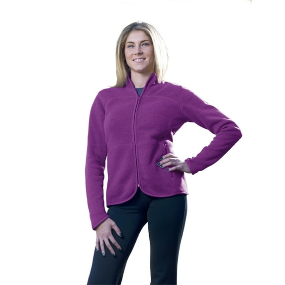 Tri-Mountain Ella 936 Polyester Full Zip Fleece Jacket, 3X-Large, Wildflower