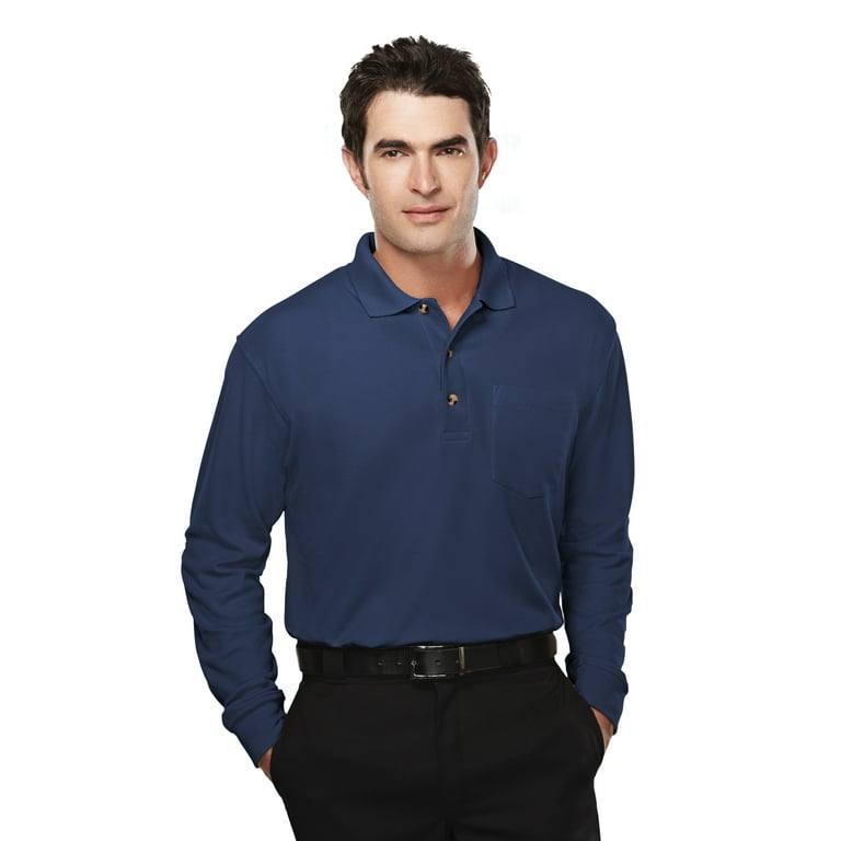 golf shirt with pocket mens