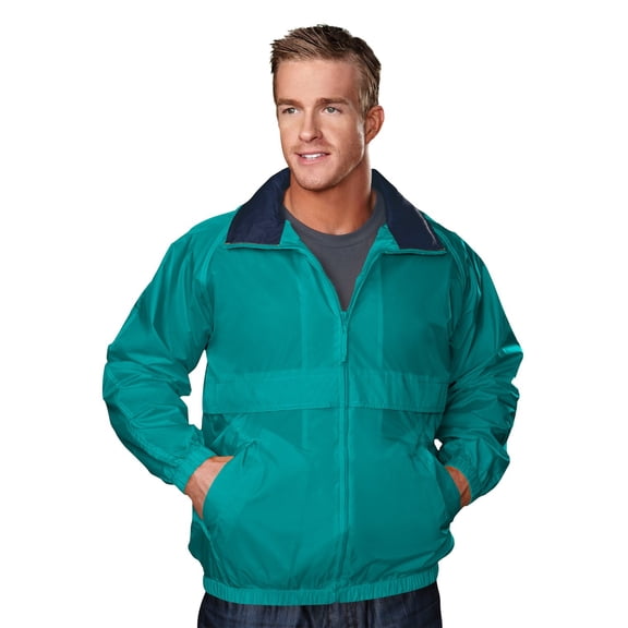 Tri-Mountain Men’s Windbreaker Jacket Regular & Big & Tall S to 6X Water Resistant Coat