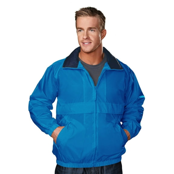 Tri-Mountain Men’s Windbreaker Jacket Regular & Big & Tall S to 6X Water Resistant Coat