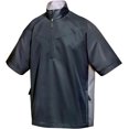 thumbnail image 1 of Tri-Mountain Men's Windproof Water Resistant WindShirt 1/2 Zip Short Sleeve Shirt Jacket, 1 of 3