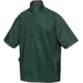 thumbnail image 1 of Tri-Mountain Men's Windproof Water Resistant WindShirt 1/2 Zip Short Sleeve Shirt Jacket, 1 of 3