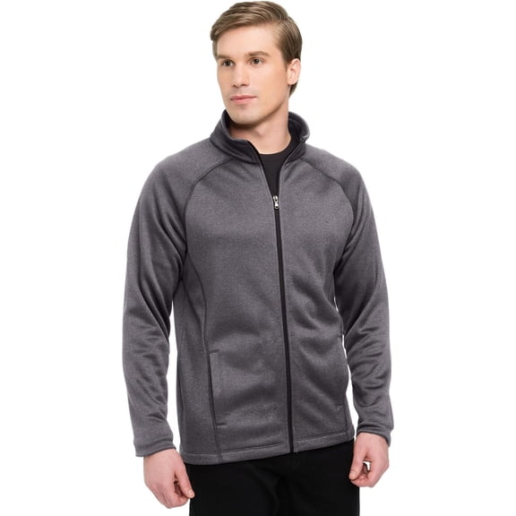 Tri Mountain Men’s Zip Up Track Jacket Polyester Zippered Sweatshirt Large to 4x 3 Colors