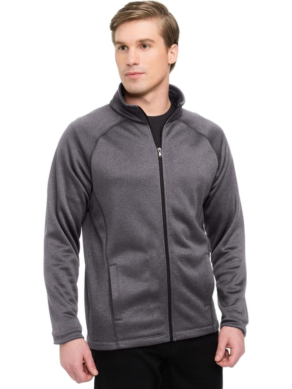 Tri Mountain Men’s Zip Up Track Jacket Polyester Zippered Sweatshirt Large to 4x 3 Colors