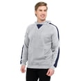 thumbnail image 1 of Tri-Mountain Performance Assist F685 Pullover Sweat Shirt, X-Large, Athletic Gray/Navy, 1 of 2