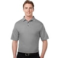 thumbnail image 1 of Tri-Mountain Performance Tenacity 108 Short Sleeve Mesh Golf Shirt, Medium, Gray, 1 of 2