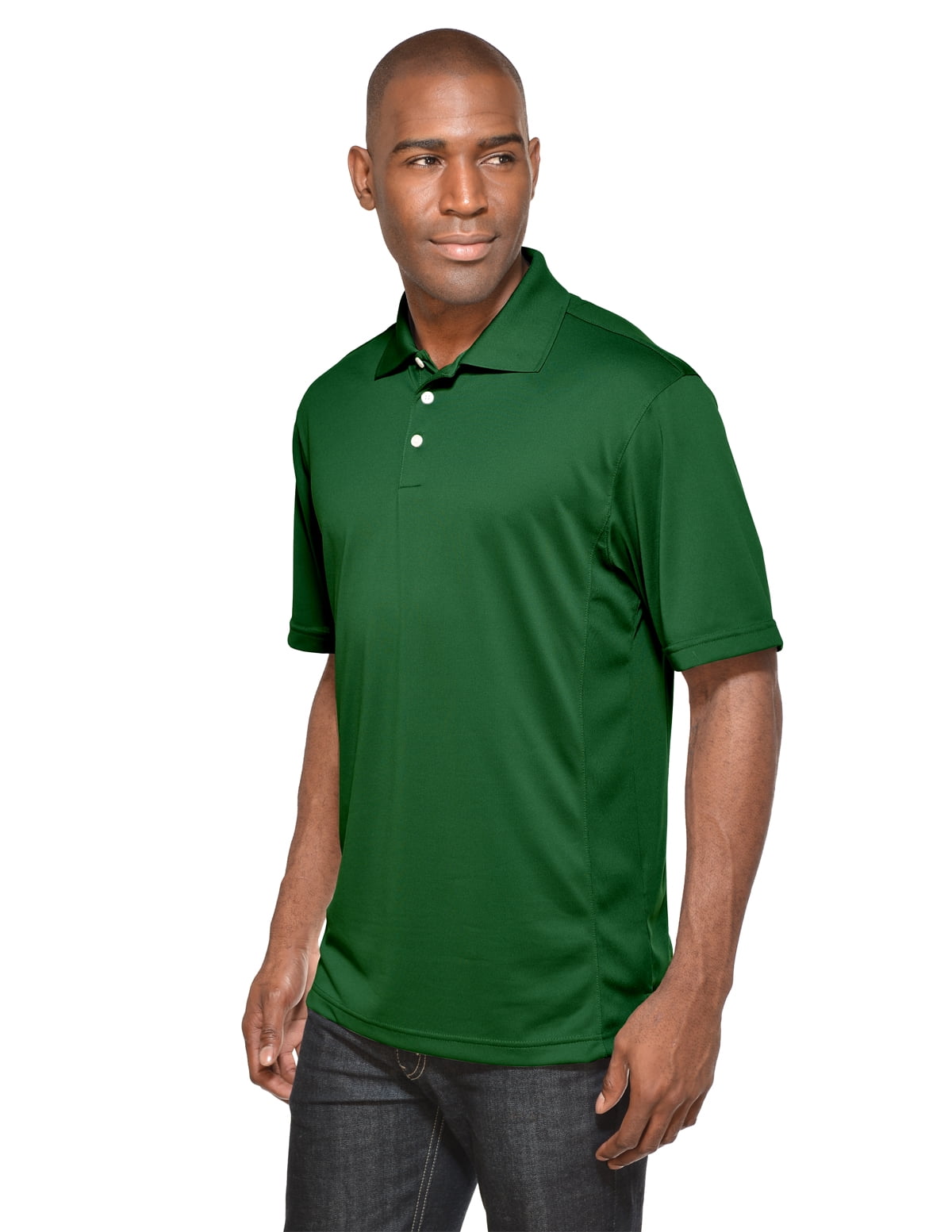 Forest green store golf shirt