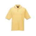 thumbnail image 1 of Tri-Mountain Pursuit 116 UltraCool Mesh Golf Shirt, 3X-Large, Sunflower/Navy/White, 1 of 2