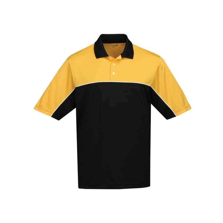 Tri color store polo shirt