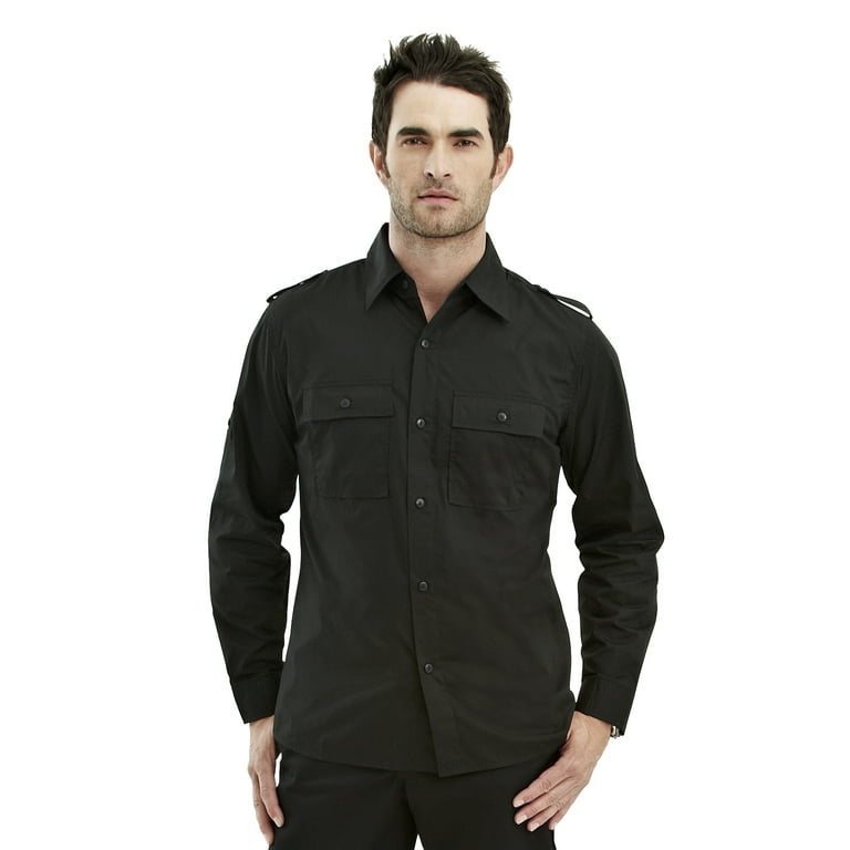 4x black hotsell dress shirt