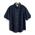 thumbnail image 1 of Tri-Mountain Recruit 768 Stain Resistant Short Sleeve Shirt, 4X-Large, Navy, 1 of 2