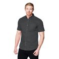 thumbnail image 1 of Tri-Mountain Regal Short Sleeve W700SS Woven Shirt, 4X-Large, Charcoal, 1 of 2