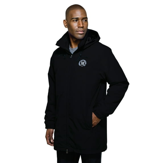Tri-Mountain Rockland J9985 fleece jacket 3-in-1 system, Small, Black/Black