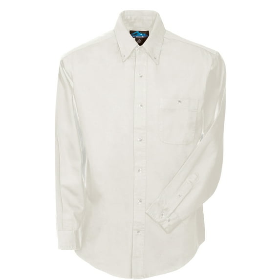 Tri-Mountain Tacoma 839 Heavyweight Cotton Twill Shirt, 5X-Large, Ecru
