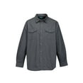 thumbnail image 1 of Tri-Mountain Tahoe Sherpa J870 Long Sleeve Shirt, Medium, Charcoal/Black, 1 of 2