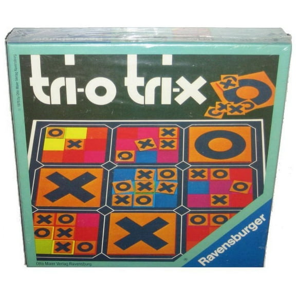 Tri-O Tri-X Ravensburger Vintage (1976) Strategy Puzzle Strategy Game