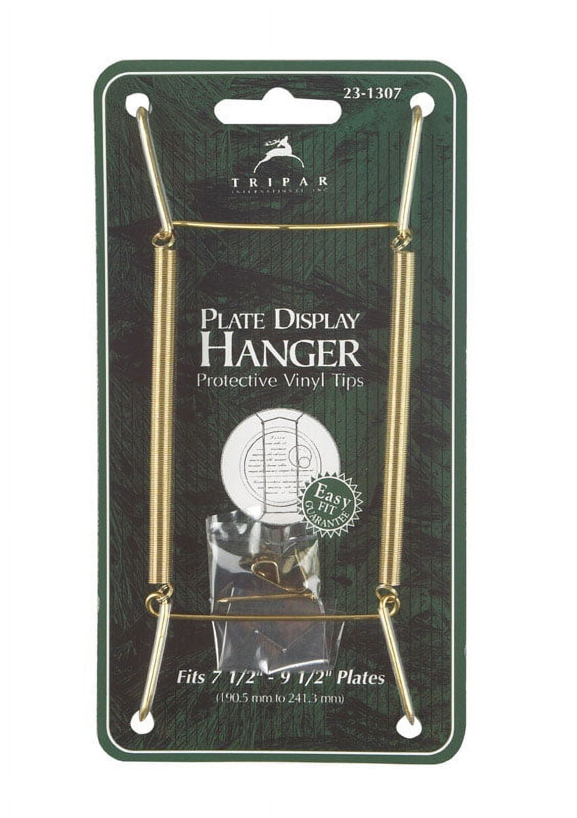 TriPar 231307 7 to 10 in. Brass Wire Plate Hanger